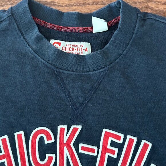 Chick-fil-A Navy Sweatshirt - Picture 12 of 13